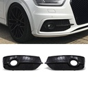 Front RSQ3 Style Fog Light Surrounds Gloss Black – Audi Q3 8U 11-15