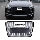 Front SQ7 Style Badgeless Grille Gloss Black – Audi Q7 4L 05-15-Gravity Performance