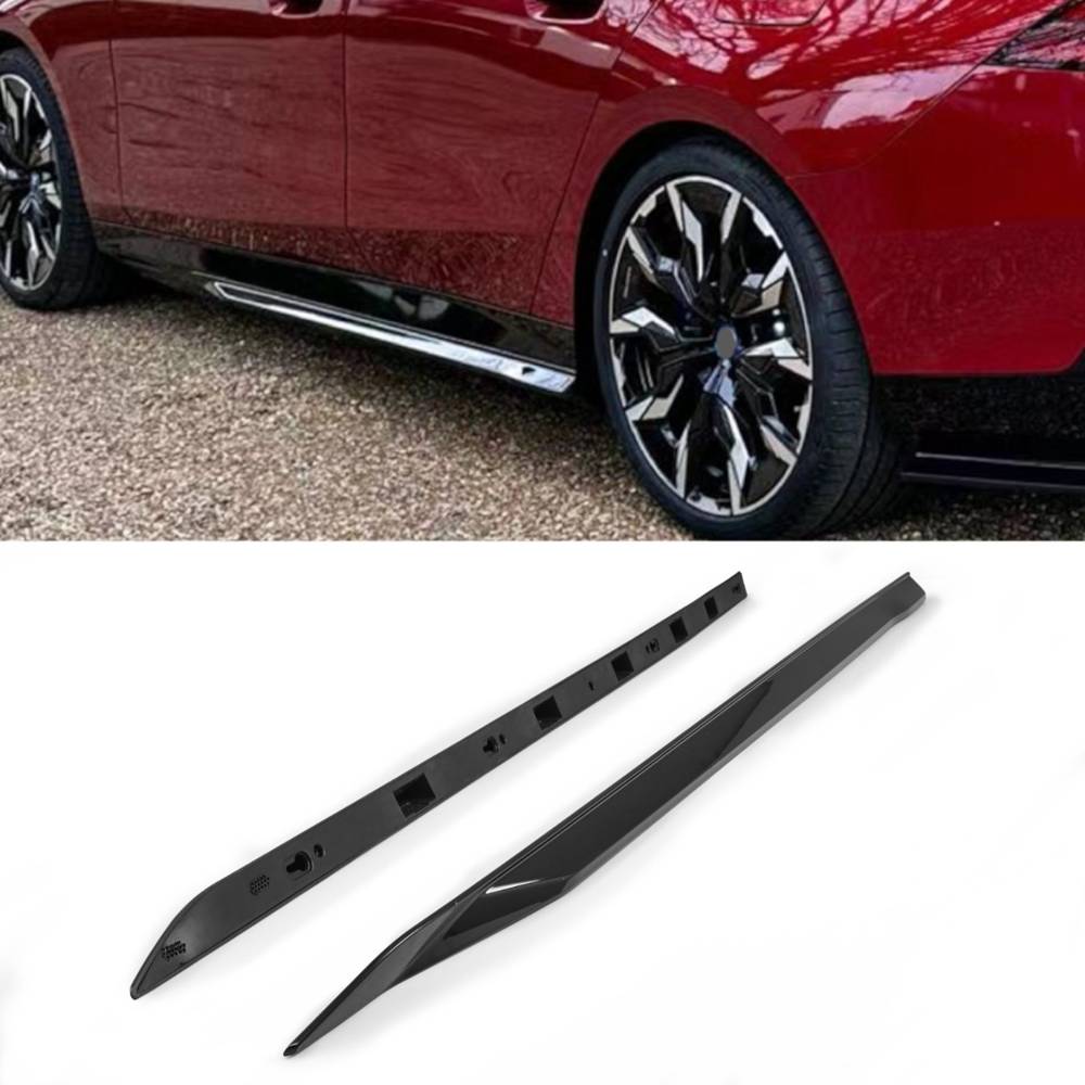 M Sport Style Side Skirts Gloss Black – BMW i5 G60 G61 2023+-Gravity Performance
