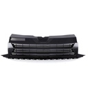 Gloss Black Badgeless Front Bumper Grille – VW Transporter T6 16-19-Gravity Performance