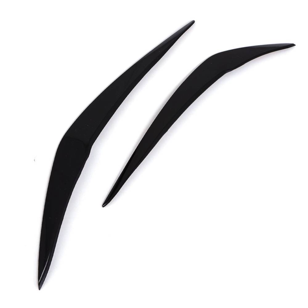Eyebrow Headlight Trim Gloss Black – BMW 1 Series F20 LCI 15-19-Gravity Performance