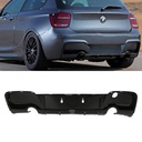 Gloss Black Dual Exit Rear Diffuser – BMW 1 Series F20 2012-2015-Gravity Performance