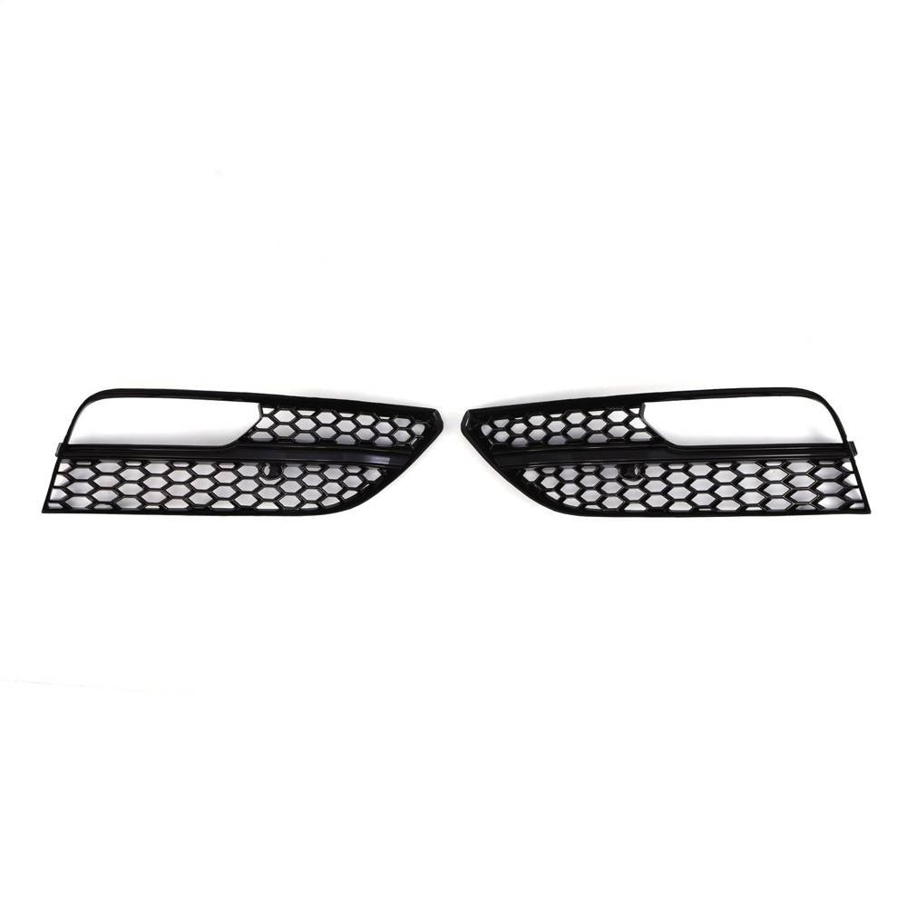 Front RS3 Style Vented Fog Light Surround Gloss Black – Audi A3 8V 13-16-Gravity Performance