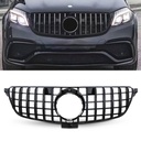 Gloss Black Panamericana GTR Style Front Grille – Mercedes Benz GLE W166 16-19-Gravity Performance