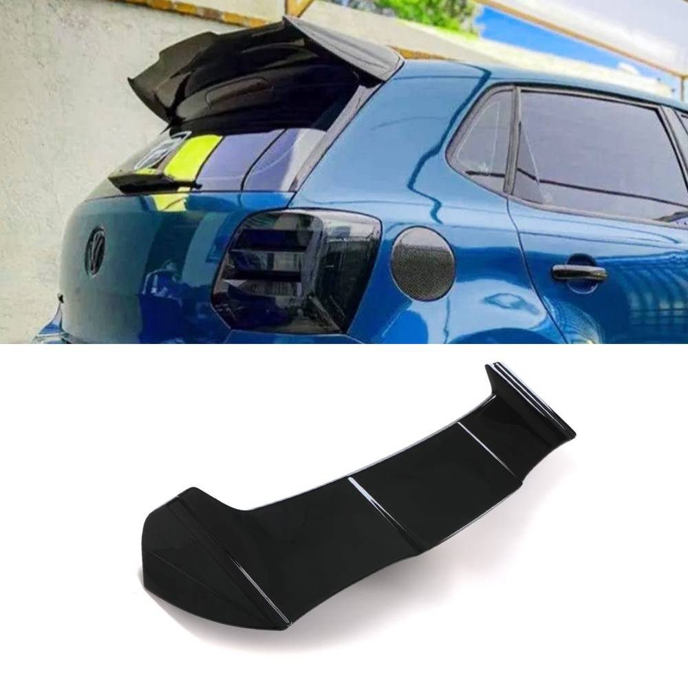 VW Polo MK5 2011-2018 Gloss Black Rear Spoiler-Gravity Performance