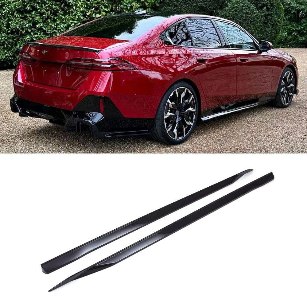 M Performance Style Side Skirts Gloss Black – BMW 5 Series G60 2023+-Gravity Performance