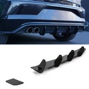 Rear Blade Diffuser Gloss Black – VW Volkswagen Polo MK6 GTI 2018+-Gravity Performance