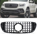 Gloss Black Panamericana GTR Style Front Grille – Mercedes Benz X Class W470 18-20-Gravity Performance