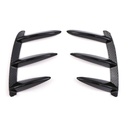 Rear Bumper Canards Gloss Black – Mercedes Benz A Class W176 13-18-Gravity Performance