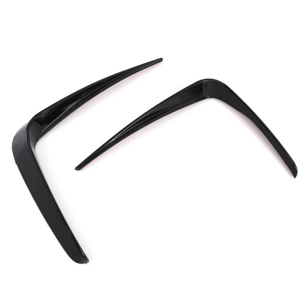 Front Bumper Wing Canards Gloss Black – BMW 3 Series G20 Pre-LCI 19-22