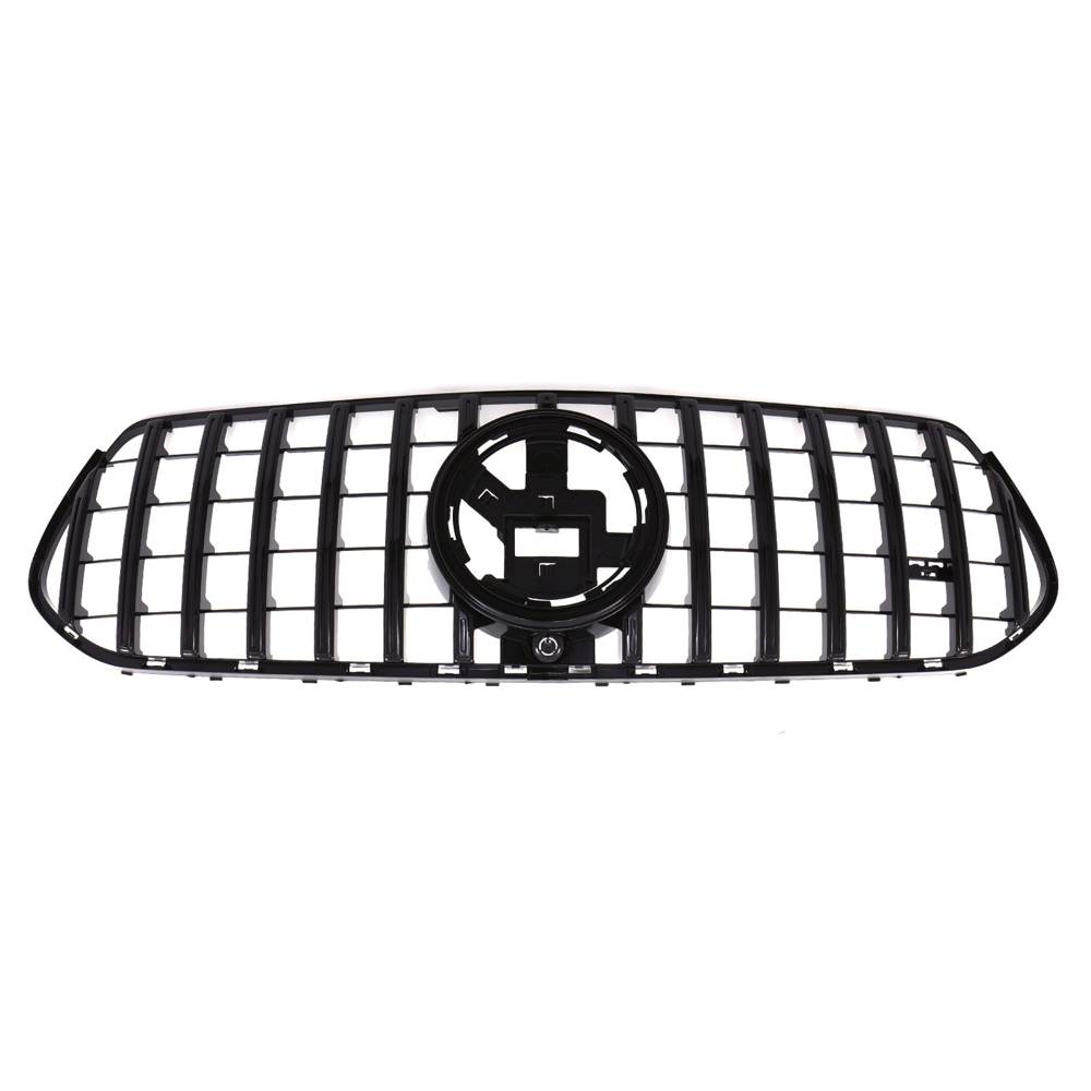 Panamericana Style Front Grille Gloss Black – Mercedes GLE Class W167 19-23-Gravity Performance