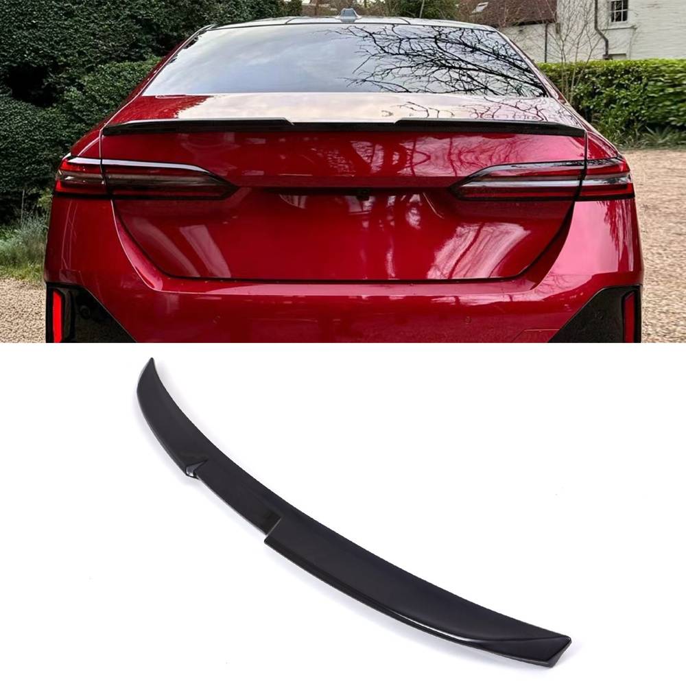 M Performance Style Rear Spoiler Gloss Black – BMW 5 Series Saloon G60 2023+-Gravity Performance