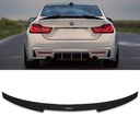 M4 Look Gloss Black Boot Spoiler – BMW 4 Series F32 13-20-Gravity Performance