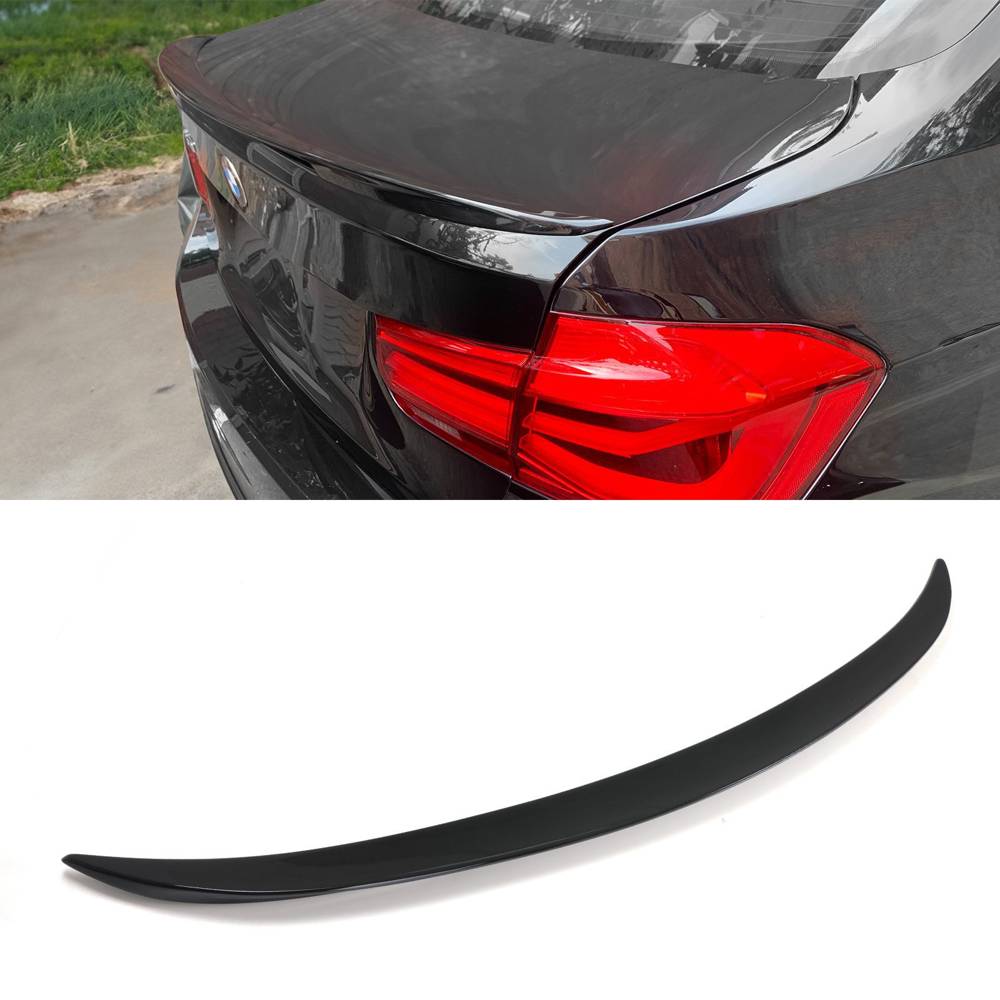 Gloss Black Boot Lip Spoiler – BMW 3 Series F30 12-19-Gravity Performance