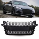 Front TTRS Style Grille Gloss Black – Audi TT TTS MK3 8S 14-19-Gravity Performance