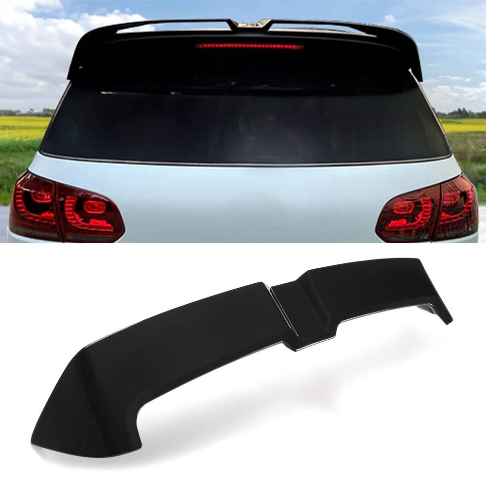 Gloss Black Oettinger Style Rear Spoiler – VW Golf MK6 08-13-Gravity Performance