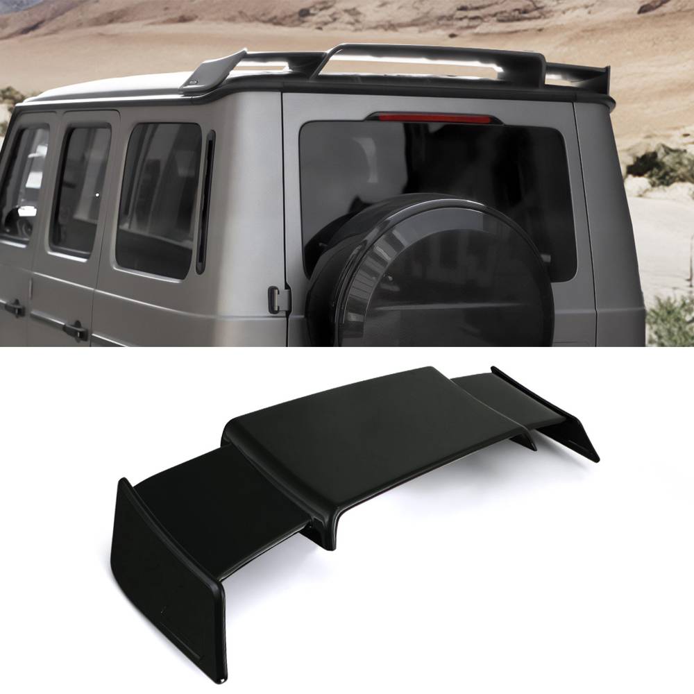 Brabus Style Gloss Black Rear Roof Spoiler Wing – Mercedes Benz G Class W463 90-18-Gravity Performance