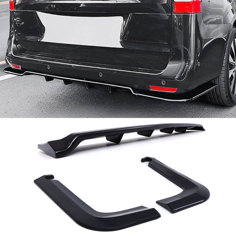 Rear Diffuser Gloss Black – Mercedes Vito W447 14-23-Gravity Performance