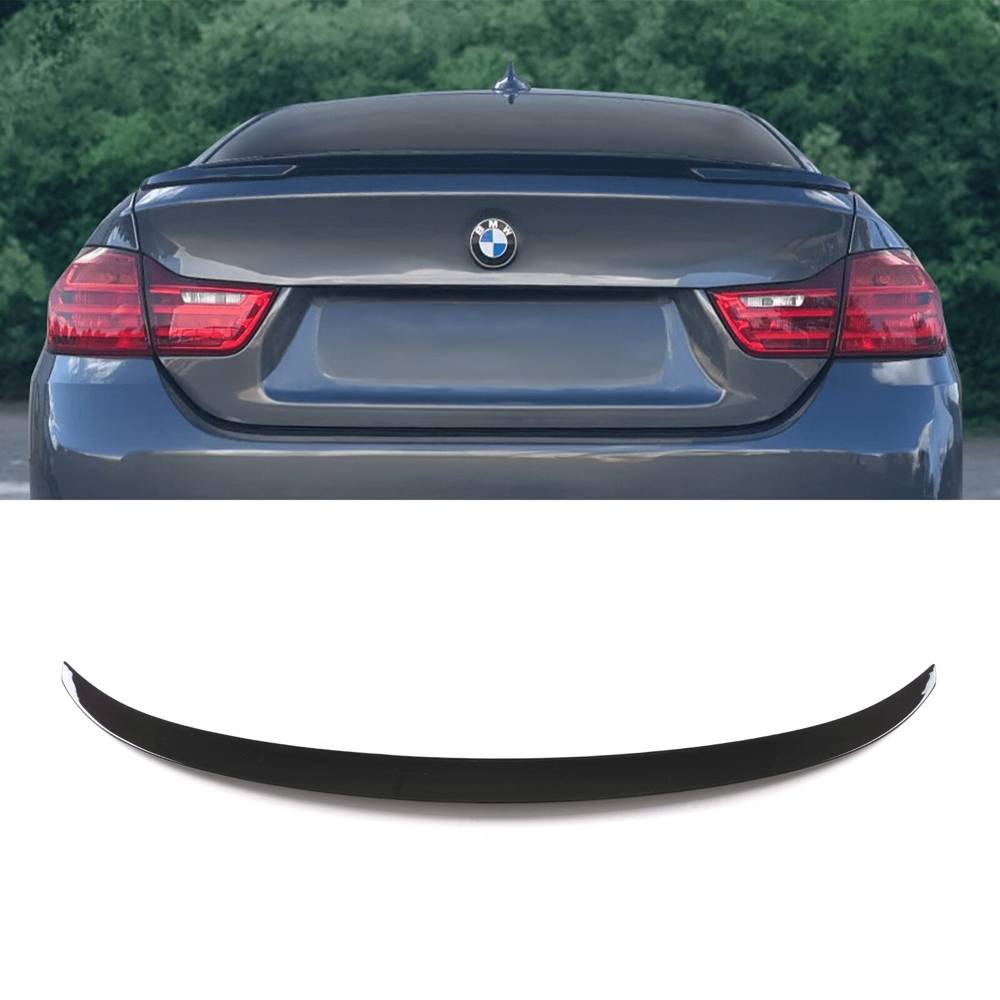 Gloss Black Boot Spoiler Extension – BMW 4 Series F36 Gran Coupe 13-20