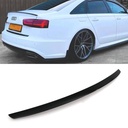 S3 Style Rear Boot Spoiler Lip Gloss Black – Audi A6 C7 12-17