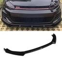 3 Piece Front Splitter Gloss Black – VW Golf MK7 MK7.5 2012-2020-Gravity Performance