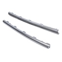 Chrome 2pc Short Upper Grille Trims – VW Transporter T6.1 19-24