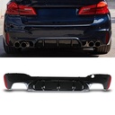 Rear Diffuser Lip Gloss Black – BMW 5 Series G30 G31 17-20