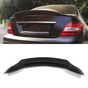 Gloss Black R Style Rear Spoiler – Mercedes Benz C Class Coupe W204 12-15-Gravity Performance