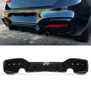 Gloss Black Dual Exit Rear Diffuser – BMW 1 Series F20 LCI 15-18-Gravity Performance