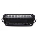 Front RS5 Style Badgeless Grille Gloss Black – Audi A5 B9.5 F5 20-24-Gravity Performance