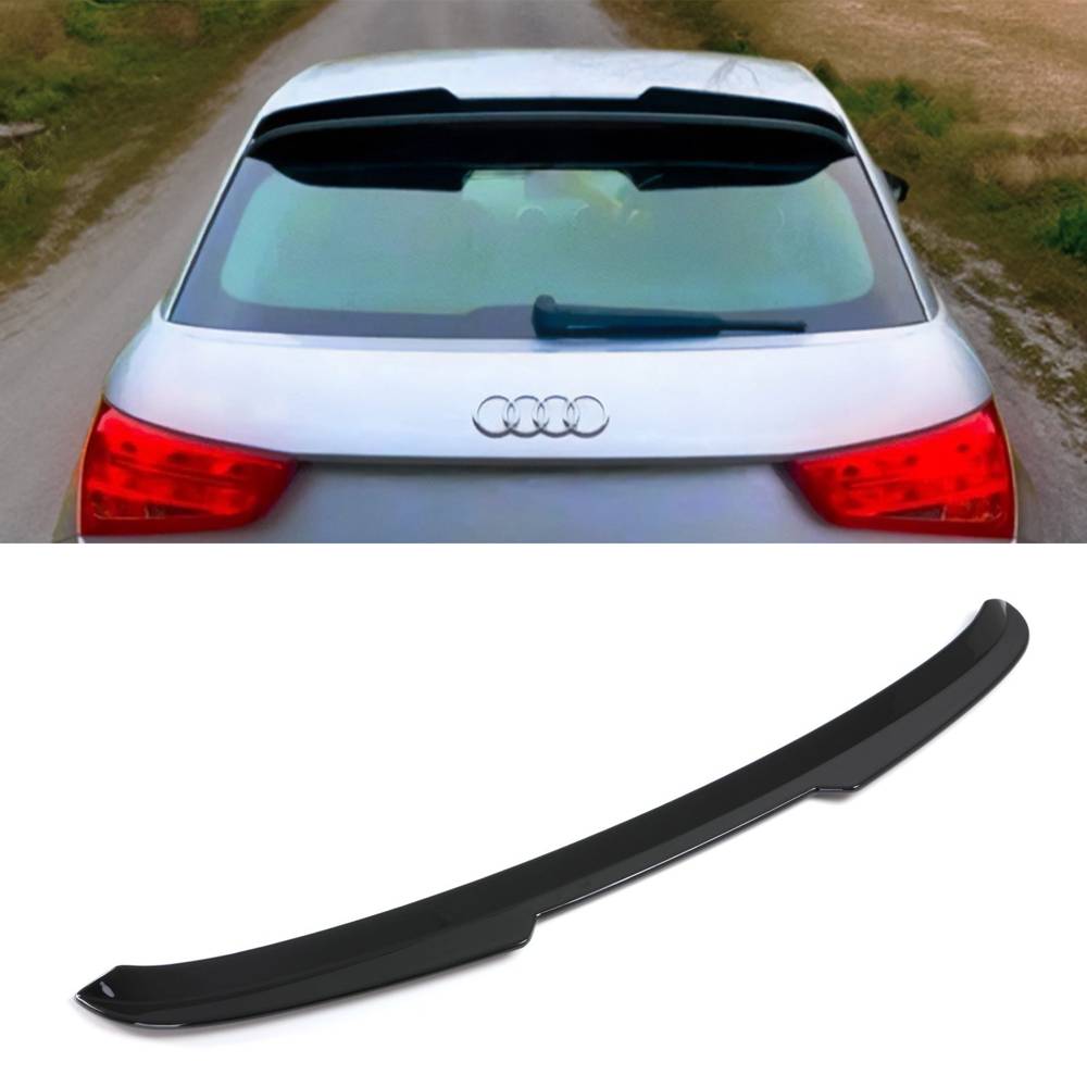 Rear Spoiler Lip Gloss Black – Audi A1 8X 12-15-Gravity Performance
