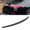 Gloss Black AMG Style Rear Spoiler Lip – Mercedes Benz E Class W214 2024+-Gravity Performance