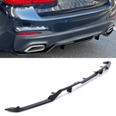 Rear Diffuser Gloss Black – BMW 5 Series Saloon G30 Pre-LCI 16-20-Gravity Performance