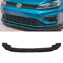 Front Bumper Splitter Gloss Black – Volkswagen Golf R-Line MK7.5 17-20-Gravity Performance