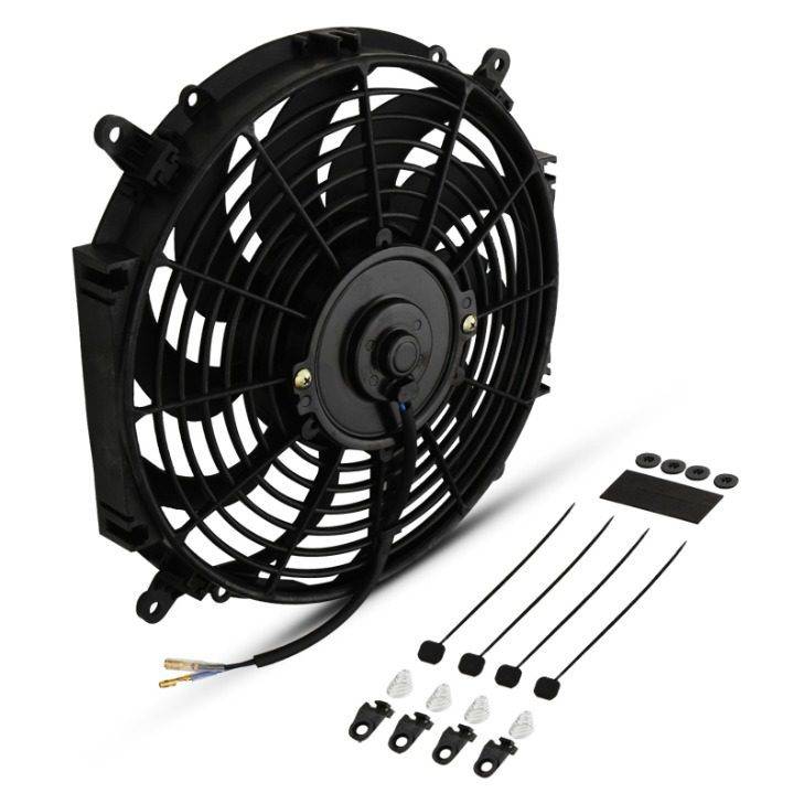 12″ Universal Curved Blade Fan Kit-Gravity Performance