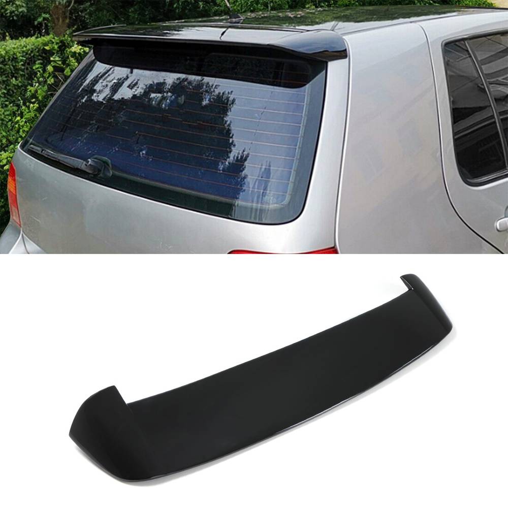 Gloss Black Rear Spoiler – VW Golf MK4 97-03