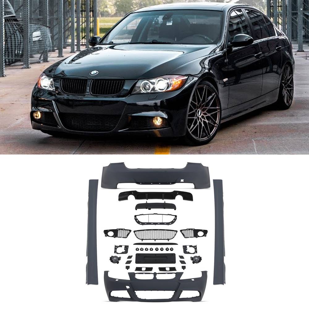M-Tech Style Body Kit – BMW 3 Series E90 Pre LCI 05-08-Gravity Performance