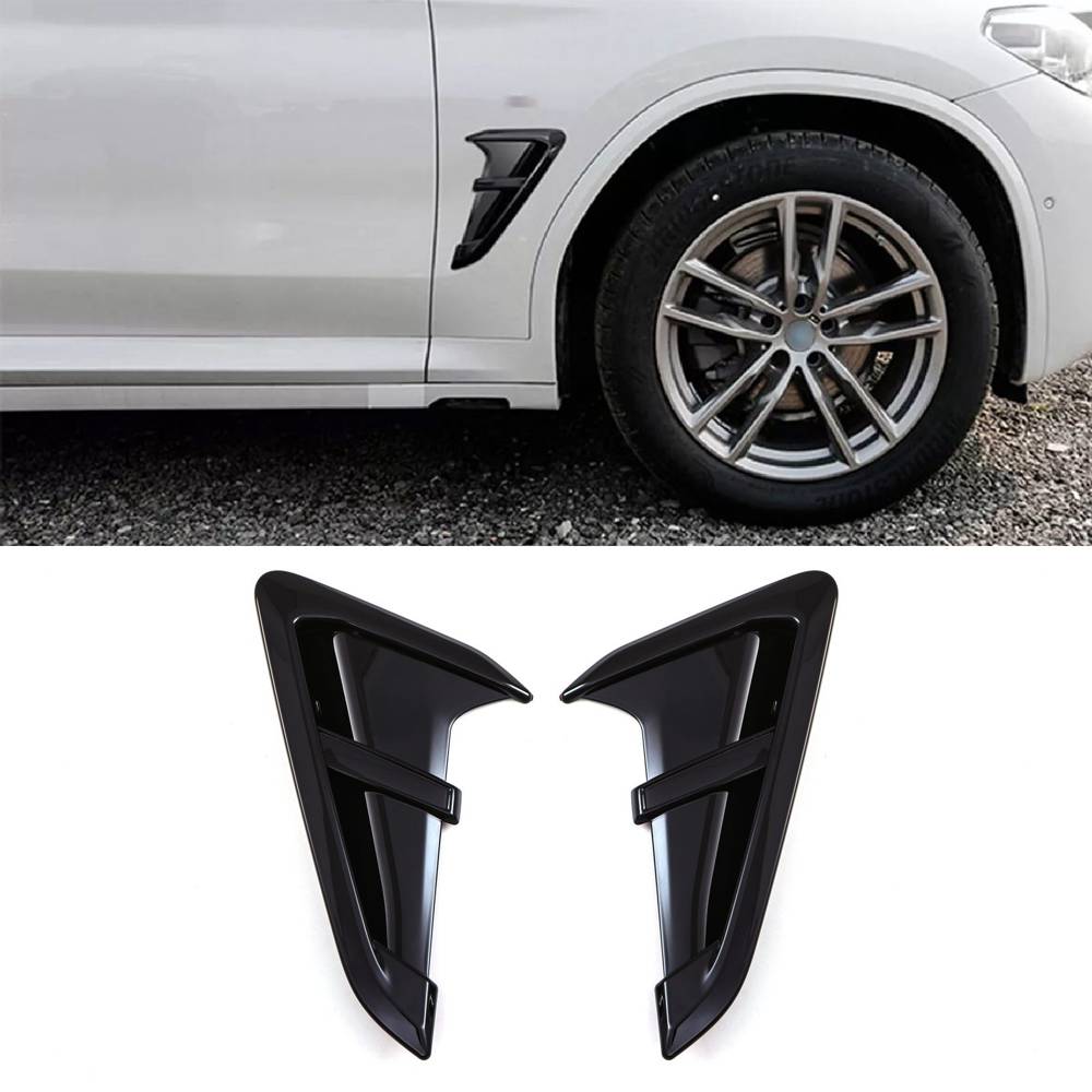 X3M Style Side Vents Gloss Black – BMW X3 SUV – G01 – 2017-2024-Gravity Performance
