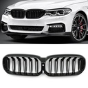 Gloss Black Front Kidney Grilles – BMW 5 Series G30 LCI 21-24-Gravity Performance