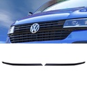 Matte Black 2 Piece Long Upper Grille Trims – VW Transporter T6.1 19-24