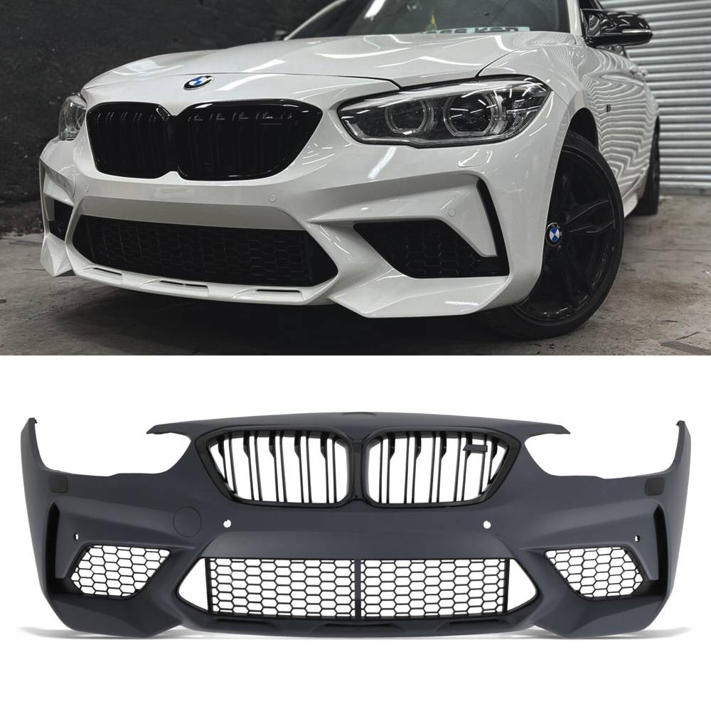 Front Bumper M2 Competition Style – BMW 1 Series F20 15-18-Gravity Performance