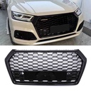 RSQ5 Style Front Honeycomb Grille Gloss Black – Audi Q5 FY 17-20