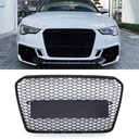 RS5 Style Front Honeycomb Badgeless Grille Black – Audi A5 B8.5 8T 12-16-Gravity Performance