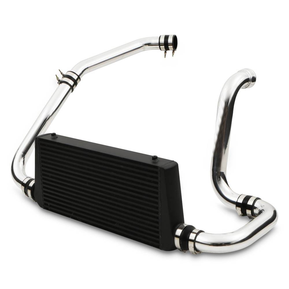 Black Front Mount Intercooler Kit – Toyota Supra MK4 2JZGTE 93-02-Gravity Performance