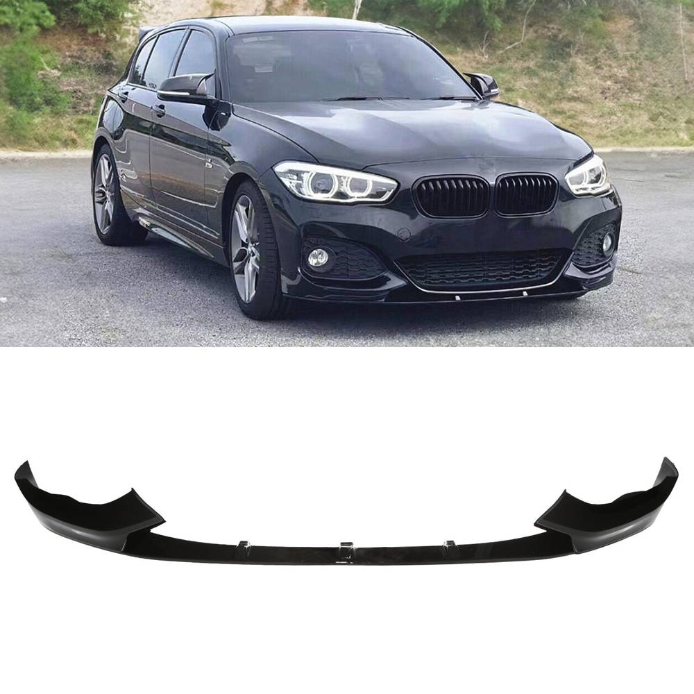 Front Splitter MP Style Lip Gloss Black – BMW 1 Series F20 LCI 15-19