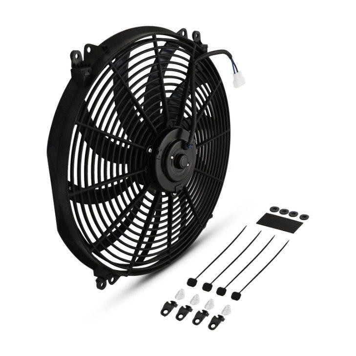 16″ Universal Curved Blade Fan Kit-Gravity Performance