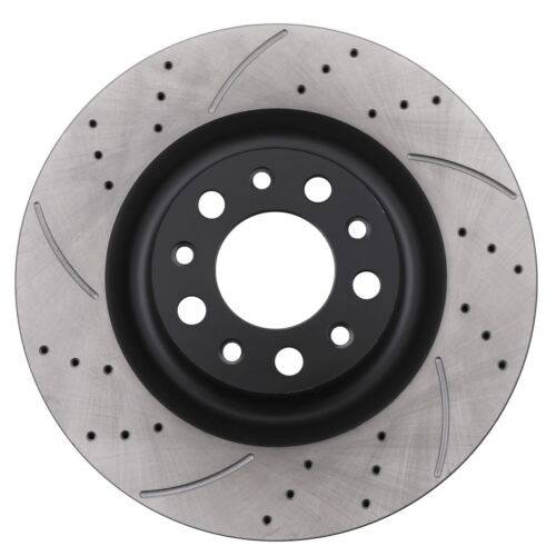 Rear Drilled Vented 320mm Brake Discs – Alfa Romeo Stelvio 949 2.0 Q4 2017+-Gravity Performance