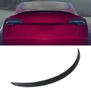 Gloss Black Rear Lip Spoiler Wing – Tesla Model 3 19-22