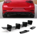Gloss Black Rear Blade Diffuser – VW Golf GTI MK7.5 17-20-Gravity Performance