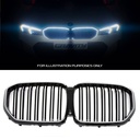 Gloss Black LED Front Grille – BMW X5 G05 2019+-Gravity Performance